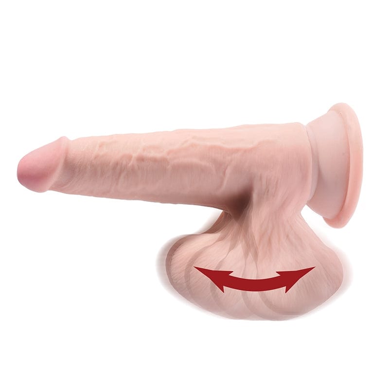 Pipedream Products Dildos Pipedream Products King Cock Plus 9" Triple Density Cock With Swinging Balls