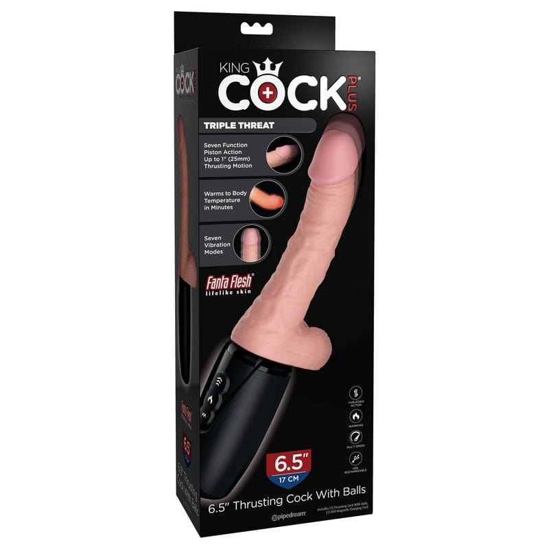 Pipedream Products Vibrators Pipedream Products King Cock Plus Thruster