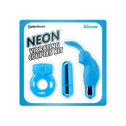 Pipedream Products Pleasure kits Blue Pipedream Products Neon Vibrating Couples Kit