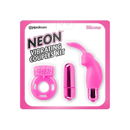 Pipedream Products Pleasure kits Pink Pipedream Products Neon Vibrating Couples Kit