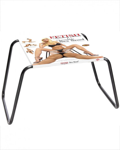 Pipedream Products Sex Furniture Pipedream Products The Incredible Sex Stool Clear/Black