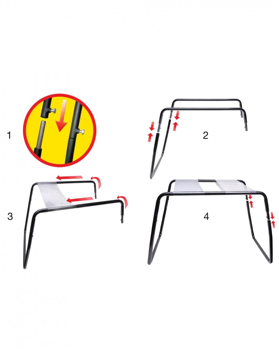 Pipedream Products Sex Furniture Pipedream Products The Incredible Sex Stool Clear/Black