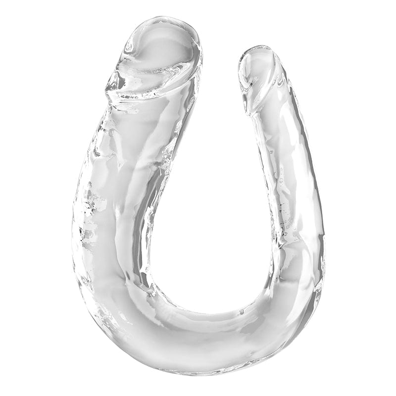 Pipedream Products Dongs & Dildos Pipedream Products Double Trouble Clear Dildo Large