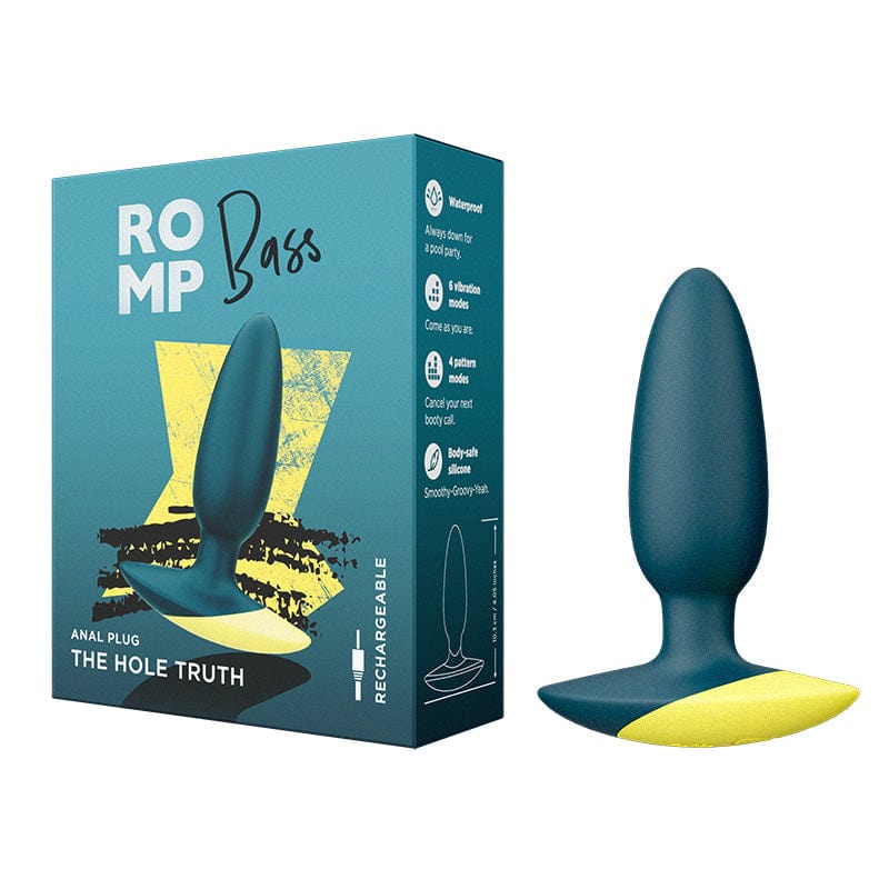 ROMP Butt Plugs Romp Bass Vibrating Anal Plug