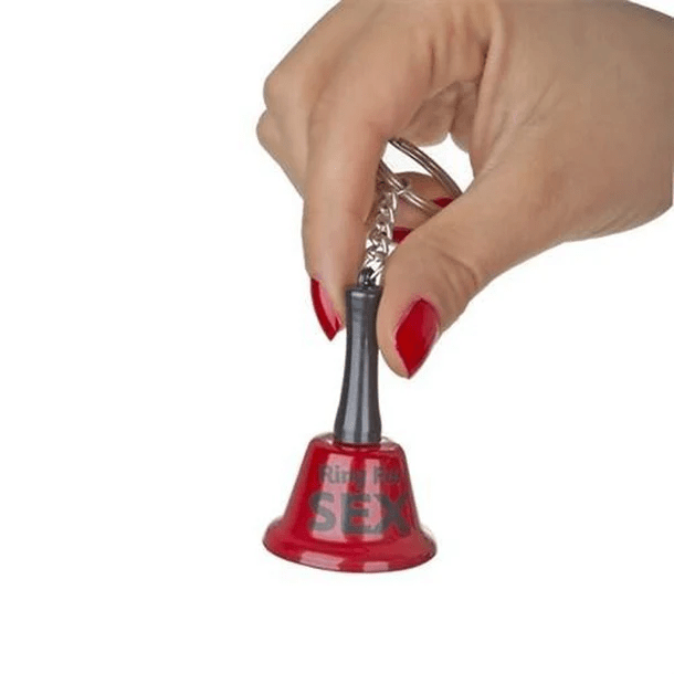 Hott Products Novelties & Parties Ring for Sex Bell Mini Keychain