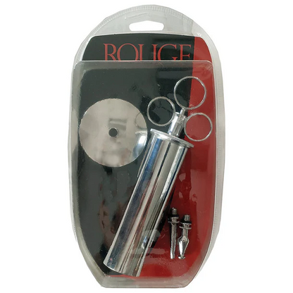 Rouge Stainless Steel Enema Syringe