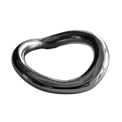Rouge Stainless Steel Ergonomic Cock Ring