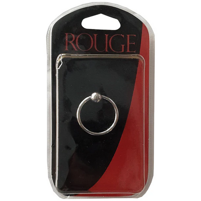 Rouge Stainless Steel Glans Ring with Pressure Point Ball