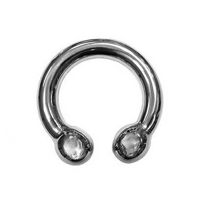 Rouge Stainless Steel Horseshoe Cock Ring 50mm