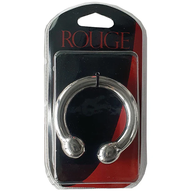 Rouge Stainless Steel Horseshoe Cock Ring 50mm
