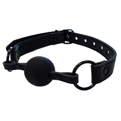 Rouge Leather Ball Gag