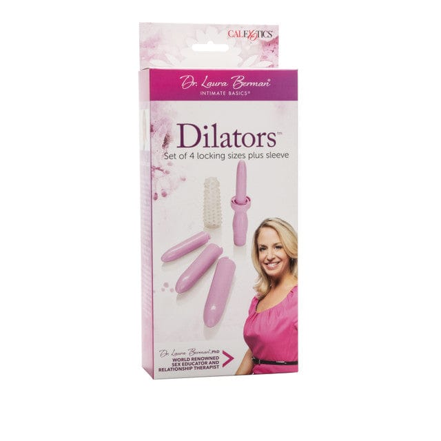 CALEXOTICS Calexotics Dr.Laura Berman Set Of 4 Locking Sizes Dilators Plus Sleeve