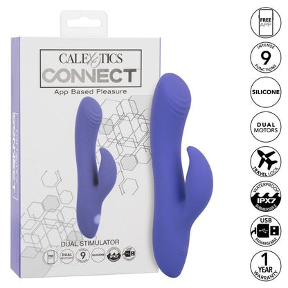 CALEXOTICS Vibrator Calexotics Connect Dual Stimulator