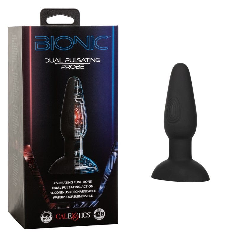 CALEXOTICS Anal Toys CalExotics Bionic Dual Pulsating Probe