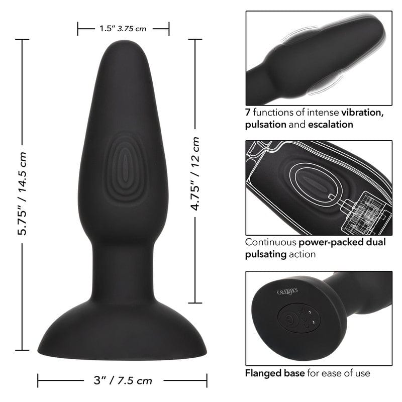 CALEXOTICS Anal Toys CalExotics Bionic Dual Pulsating Probe