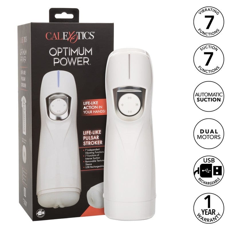 CALEXOTICS Male Masturbators Calexotics Optimum Power Life-like Pulsar Stroker