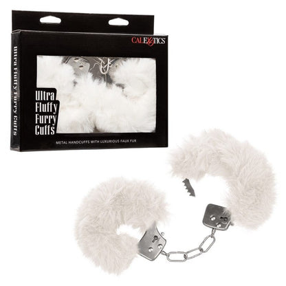 CALEXOTICS BDSM White Calexotics Ultra Fluffy Furry Cuffs
