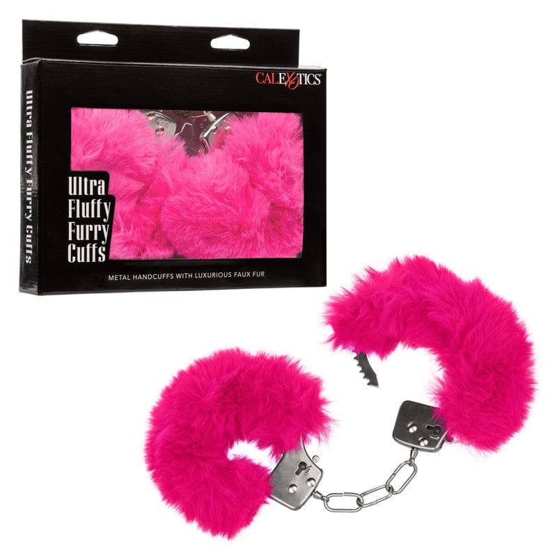CALEXOTICS BDSM Pink Calexotics Ultra Fluffy Furry Cuffs
