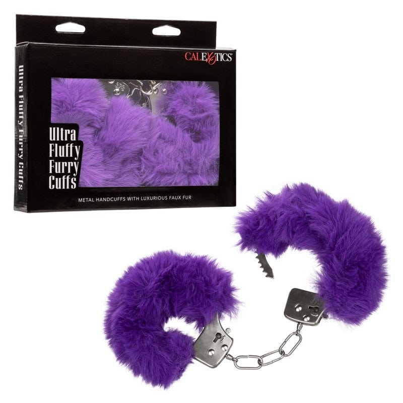 CALEXOTICS BDSM Purple Calexotics Ultra Fluffy Furry Cuffs