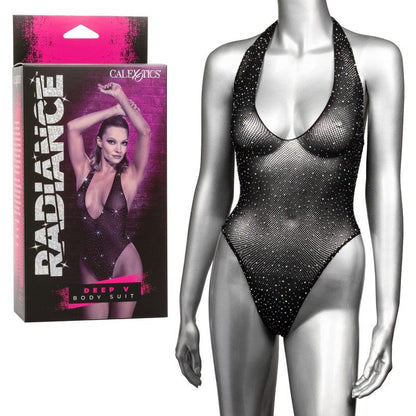 CALEXOTICS lingerie Regular Size CalExotics Radiance Deep V Body Suit