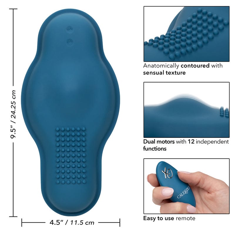 CALEXOTICS Massagers CalExotics Dual Rider Bump & Grind Massager
