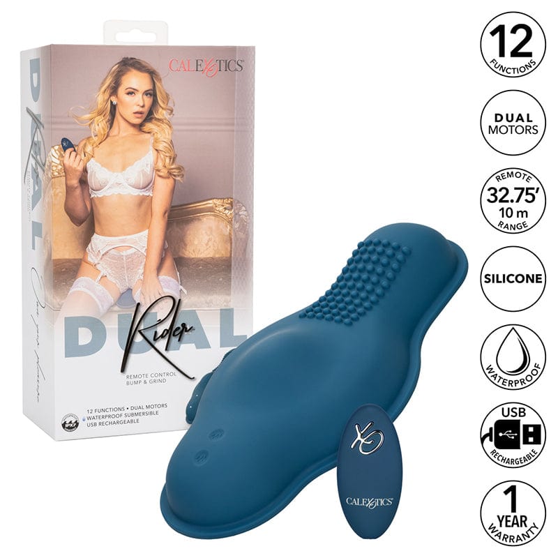 CALEXOTICS Massagers CalExotics Dual Rider Bump & Grind Massager