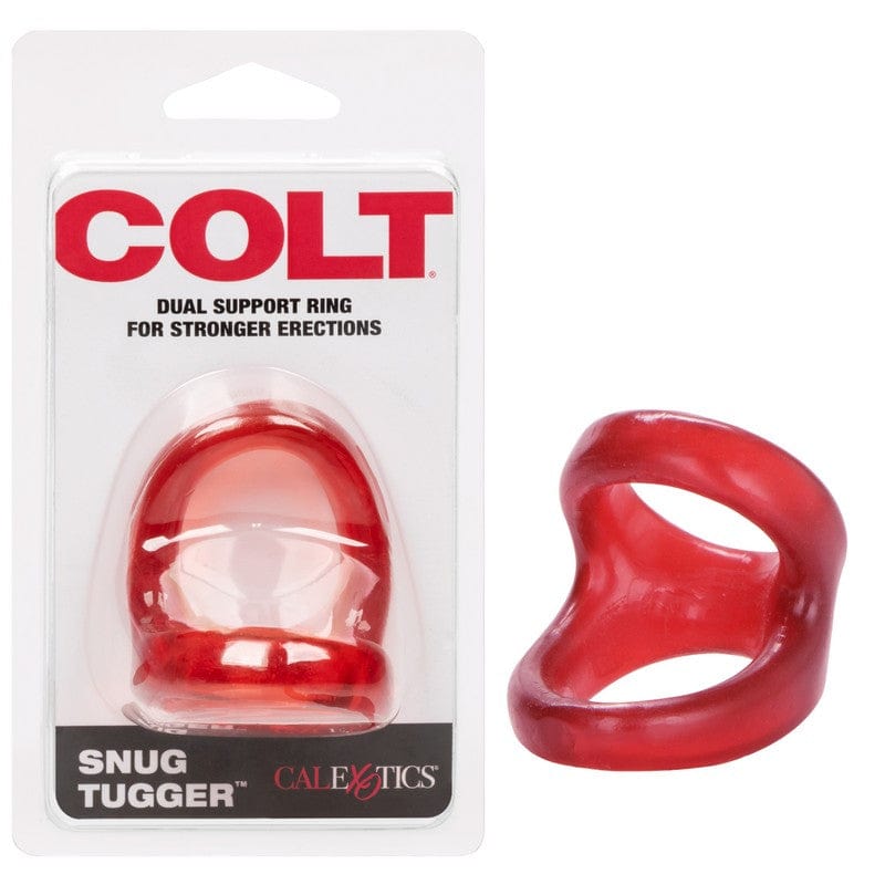 CALEXOTICS Cock Rings Calexotics Colt Snug Tugger Support Ring Red