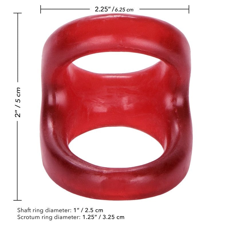 CALEXOTICS Cock Rings Calexotics Colt Snug Tugger Support Ring Red