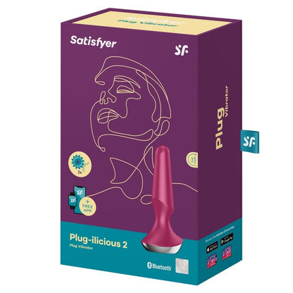 Satisfyer Anal Toys Berry Satisfyer Plug-ilicious 2 Vibrating Plug