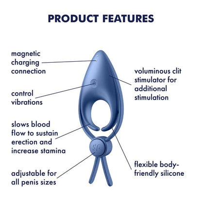 Satisfyer Cock Rings Satisfyer Sniper Ring Vibrator