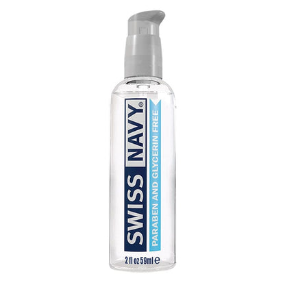 Swiss Navy Lubes & Lotions 2oz Swiss Navy Paraben and Glycerin Free Water Based Lubricant