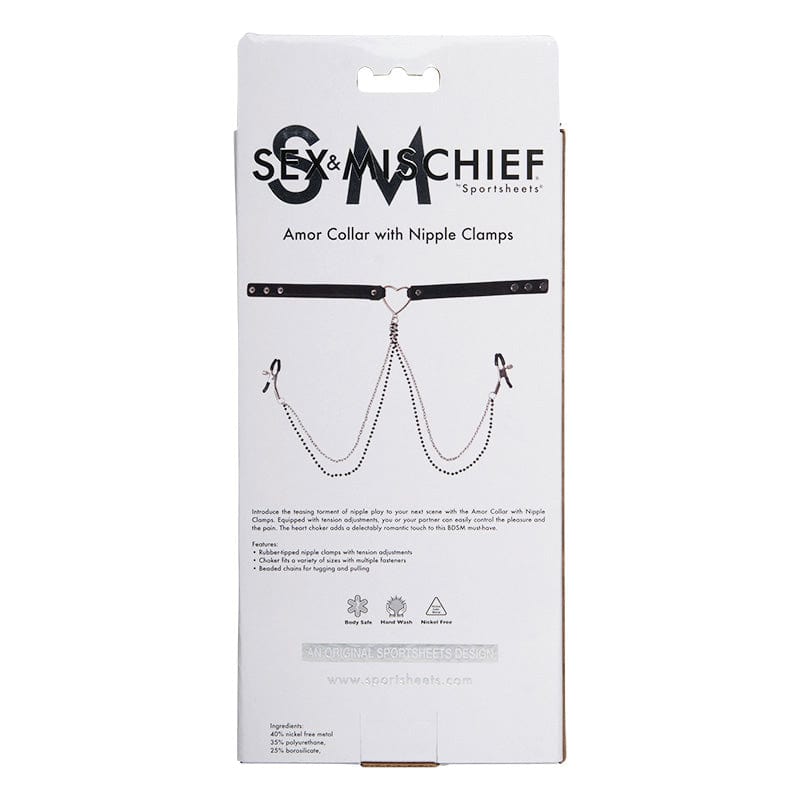 Sportsheets BDSM Sportsheets S&M Amor Nipple Clamps