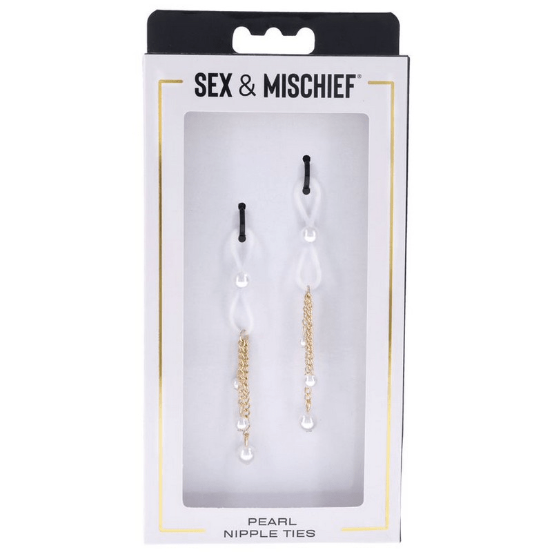 Sportsheets Accessories Sportsheets Sex & Mischief Pearl Nipple Ties