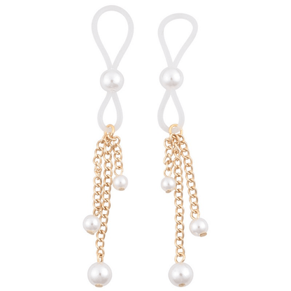 Sportsheets Accessories Sportsheets Sex & Mischief Pearl Nipple Ties