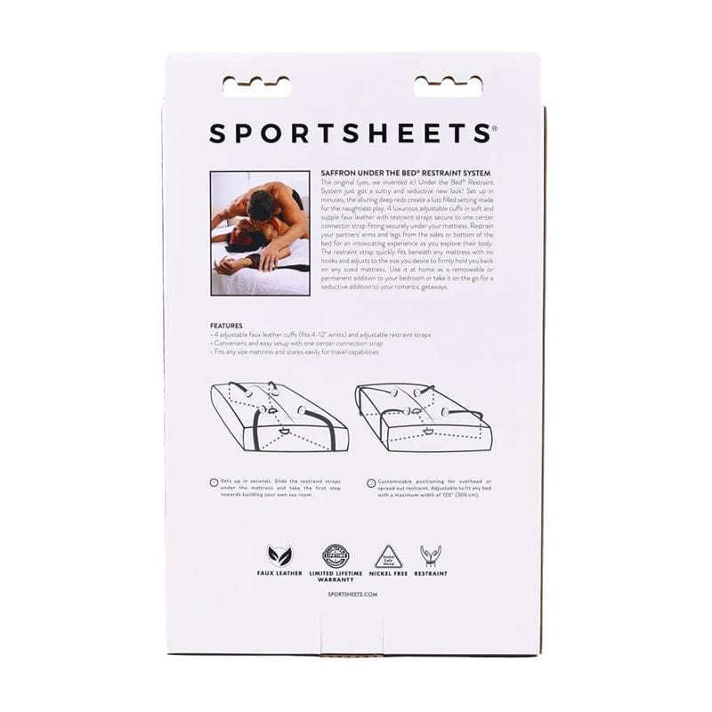 Sportsheets BDSM Sportsheets Saffron Under the Bed Restraint System