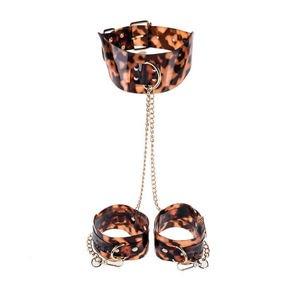 Sportsheets BDSM Sportsheets Sincerely Amber Neck & Wrist Restraint