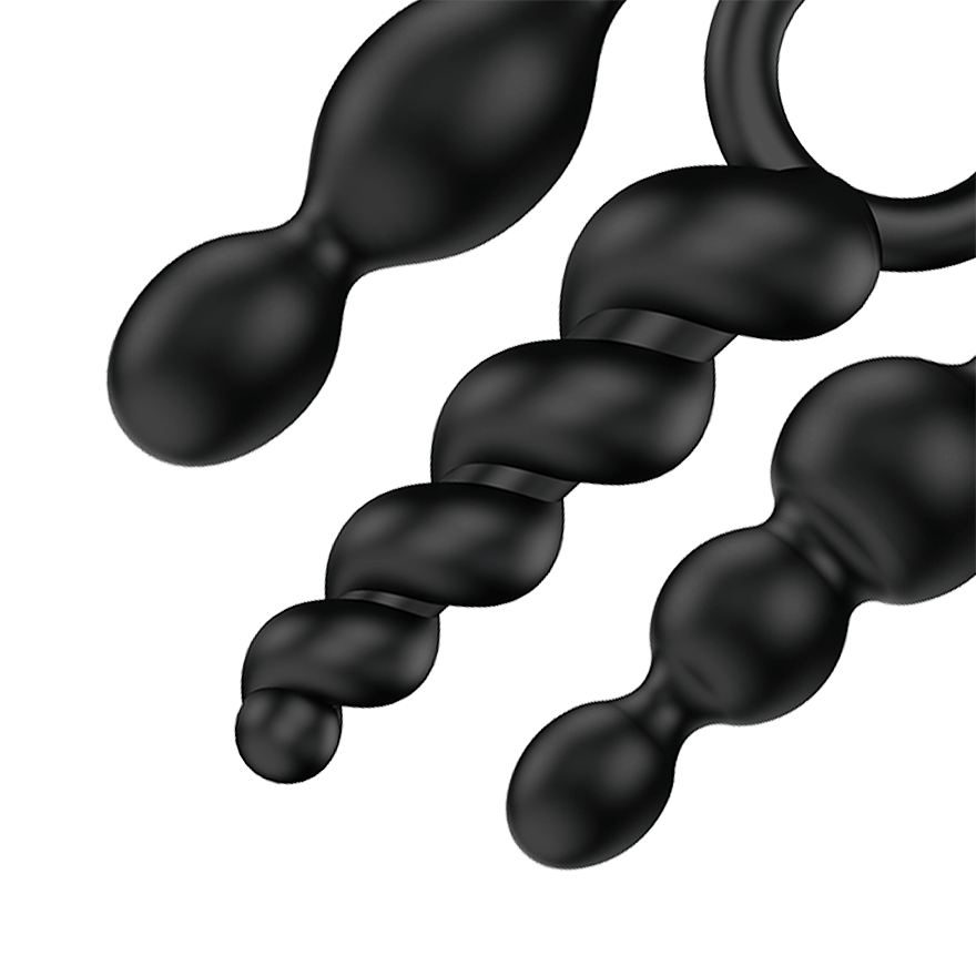 Satisfyer Butt Plugs Satisfyer Booty Call Black Plug Set