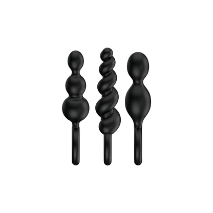 Satisfyer Butt Plugs Satisfyer Booty Call Black Plug Set