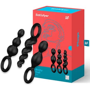 Satisfyer Butt Plugs Satisfyer Booty Call Black Plug Set