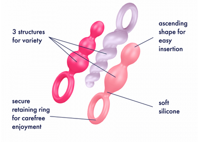 Satisfyer Anal Toys Satisfyer Booty Call Colored Plugs