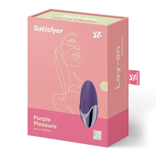 Satisfyer Vibrators Satisfyer Lay-On Purple Pleasure Vibrator