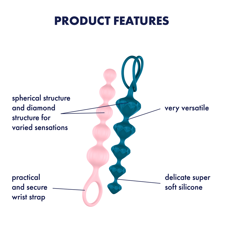 Satisfyer Anal Toys Satisfyer Love Beads Colored