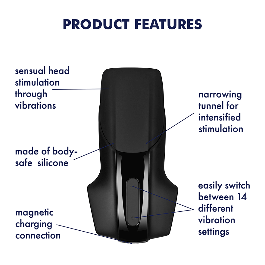 Satisfyer Male Masturbators Satisfyer Men Vibration Masturbator