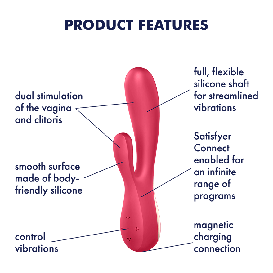 Satisfyer Vibrators Satisfyer Mono Flex Dual Stimulator