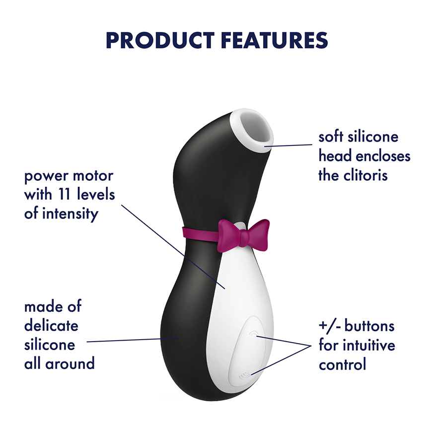 Satisfyer Clitoral Stimulators Satisfyer Penguin Air Pulse Stimulator