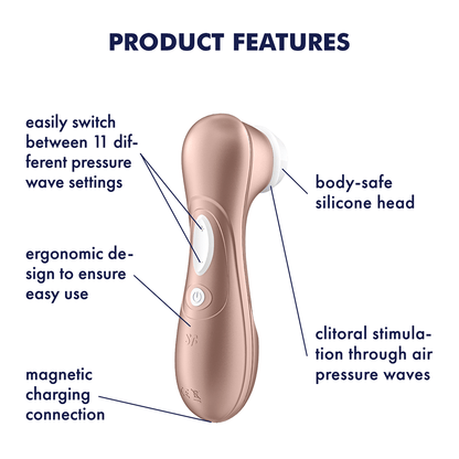 Satisfyer Clitoral Stimulators Satisfyer Pro 2 Light Gold