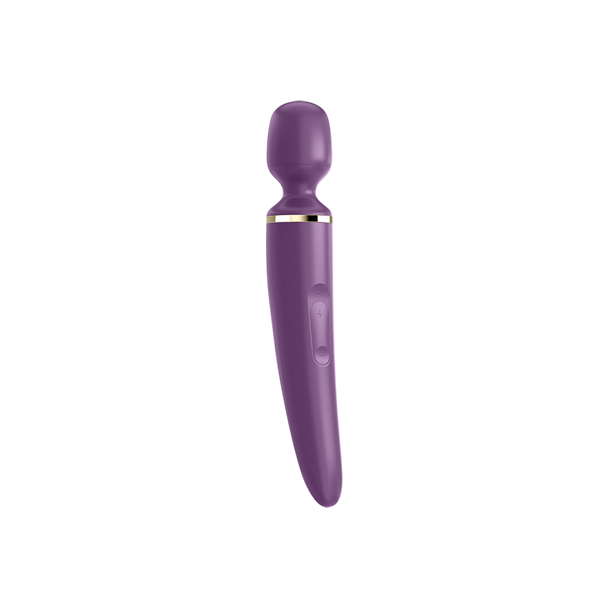 Satisfyer Wand-er Woman Negro/Dorado
