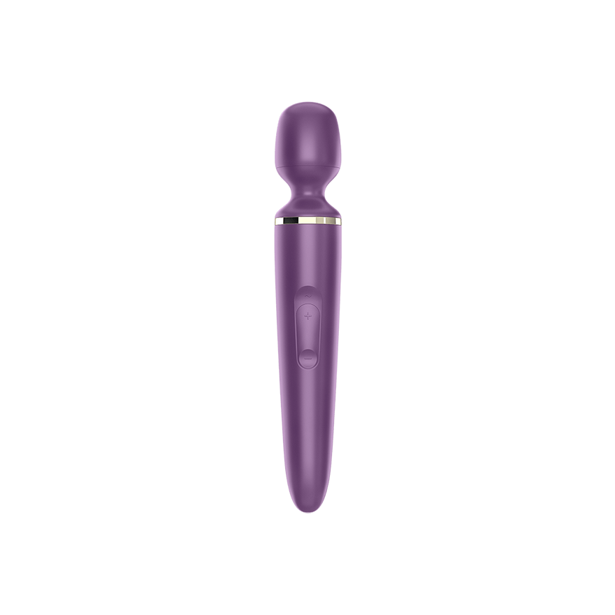 Satisfyer Wand-er Woman Negro/Dorado