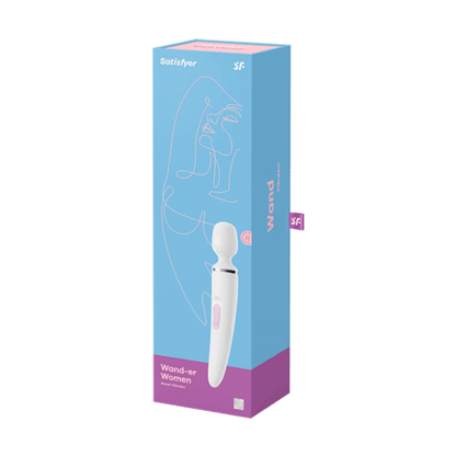 Satisfyer Wand-er Woman Negro/Dorado