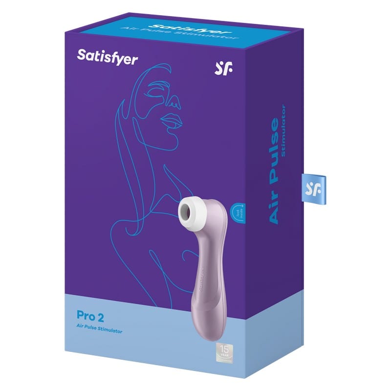 Satisfyer Clitoral Stimulators Violet Satisfyer Pro 2 Gen 2 Air Pulse Stimulator